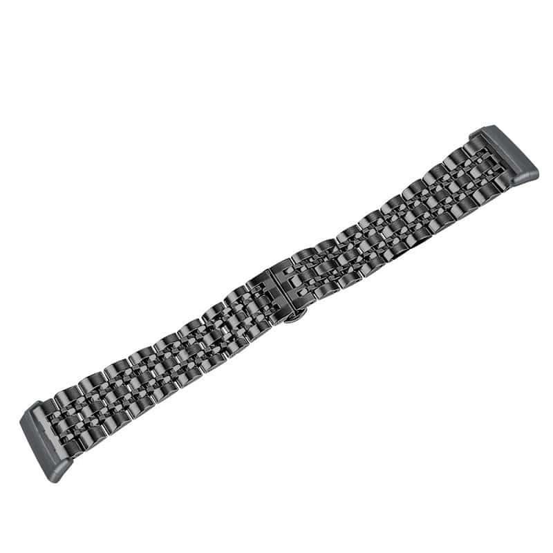 For Fitbit Versa 4 Versa 3 Sense 1 Sense 2 Smart Watch Replacement Stainless Steel Metal Replacement Strap Loop Bracelet For Women Men For Fitbit Versa 4 Versa 3 Sense 1 Sense 2 Smart Watch Replacement Stainless Steel Metal Replacement Strap Loop Bracelet For Women Men
